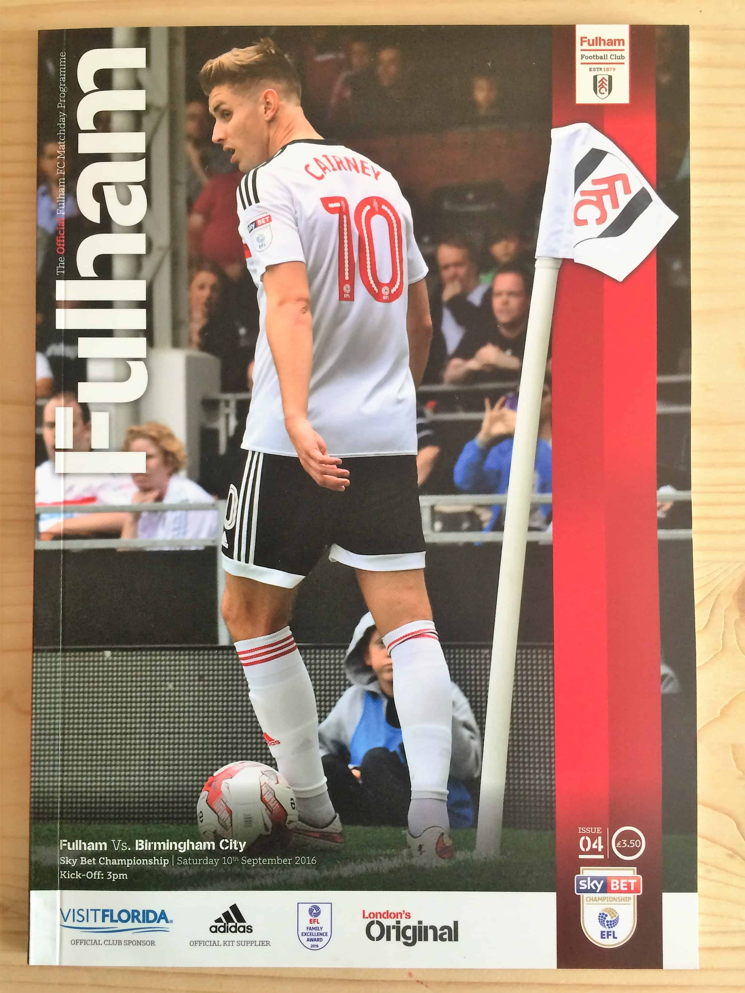 Fulham FC v Birmingham City FC